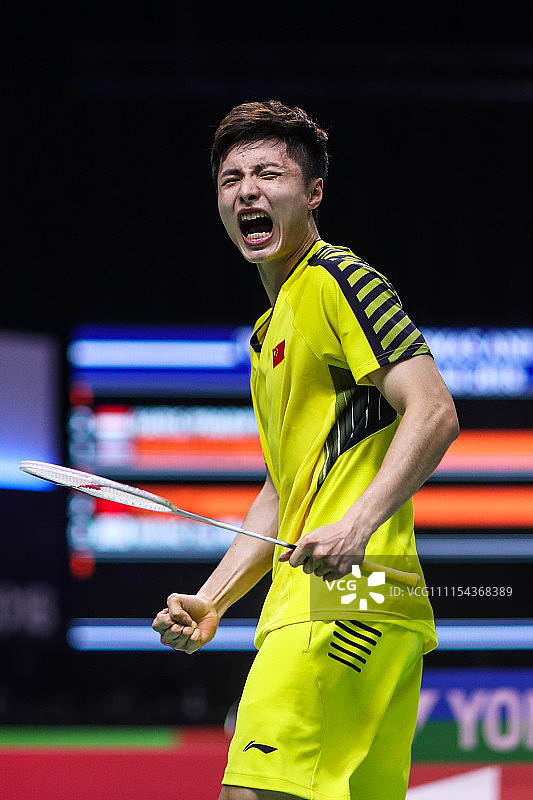 2018汤姆斯杯1\/4决赛:中国Vs中国台北 石宇奇
