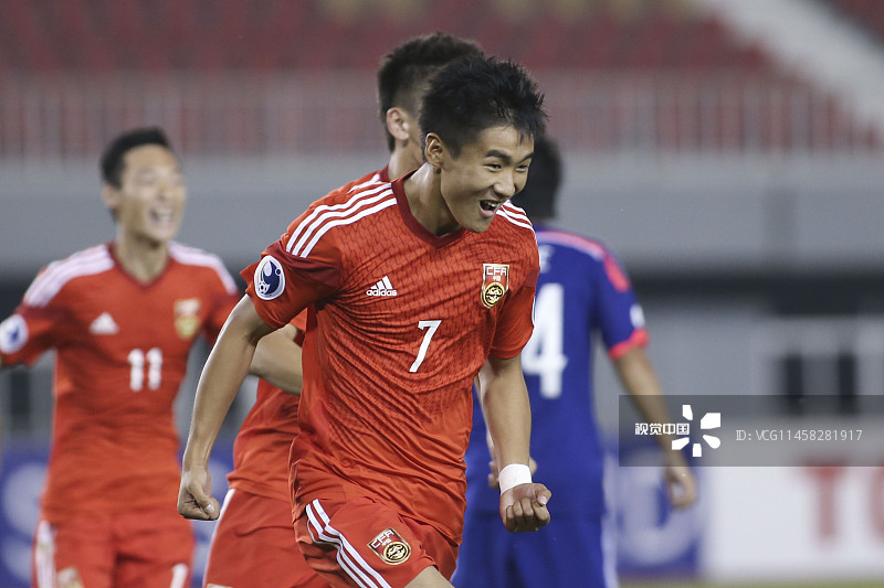 2014U19亚青赛小组赛:中国2-1日本